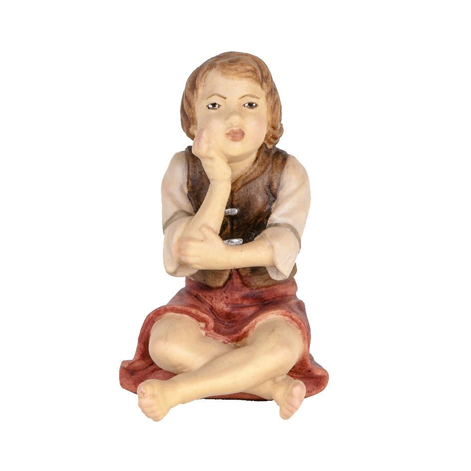 Mädchen sitzend ALRA Mädchen sitzend - Schnitzstube Stadlhofer Shop