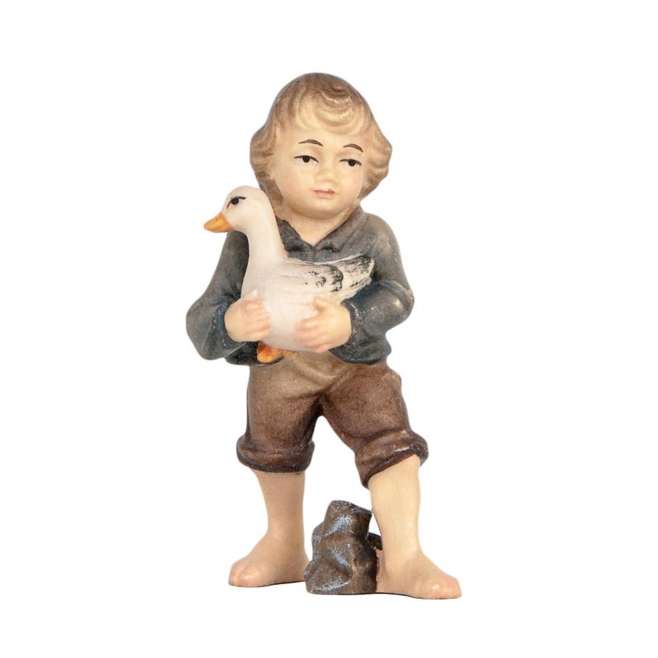 Junge mit Ente ALRA Junge mit Ente - Schnitzstube Stadlhofer Shop