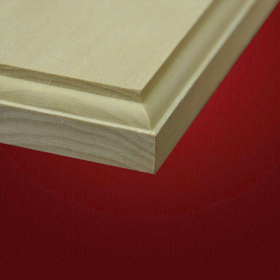 Brett mit Viertelstabprofil Brett mit Viertelstabprofil Lindenholz roh - Schnitzstube Stadlhofer Shop