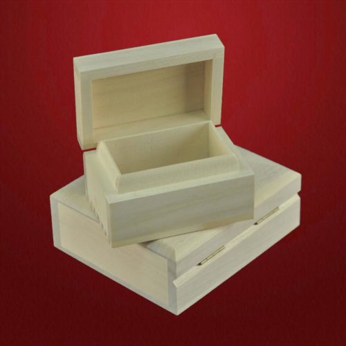 Schatulle Maximilian Lindenholz roh - Schnitzstube Stadlhofer Shop