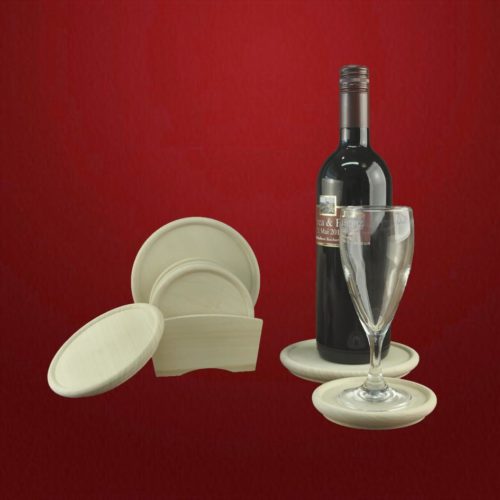 Untersetzer Lindenholz roh - Schnitzstube Stadlhofer Shop