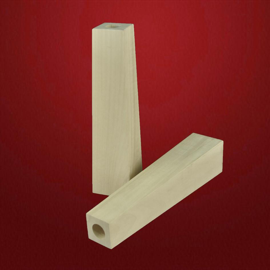 Vase konisch Vase konisch Lindenholz roh - Schnitzstube Stadlhofer Shop