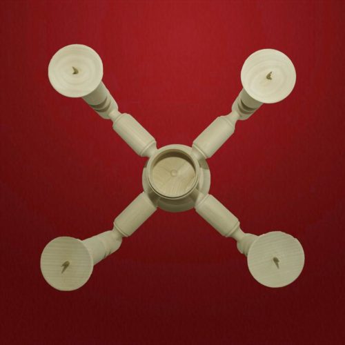 Adventständer Lindenholz roh - Schnitzstube Stadlhofer Shop