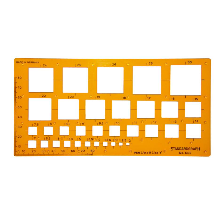 Quadratschablone - Schnitzstube Stadlhofer Shop