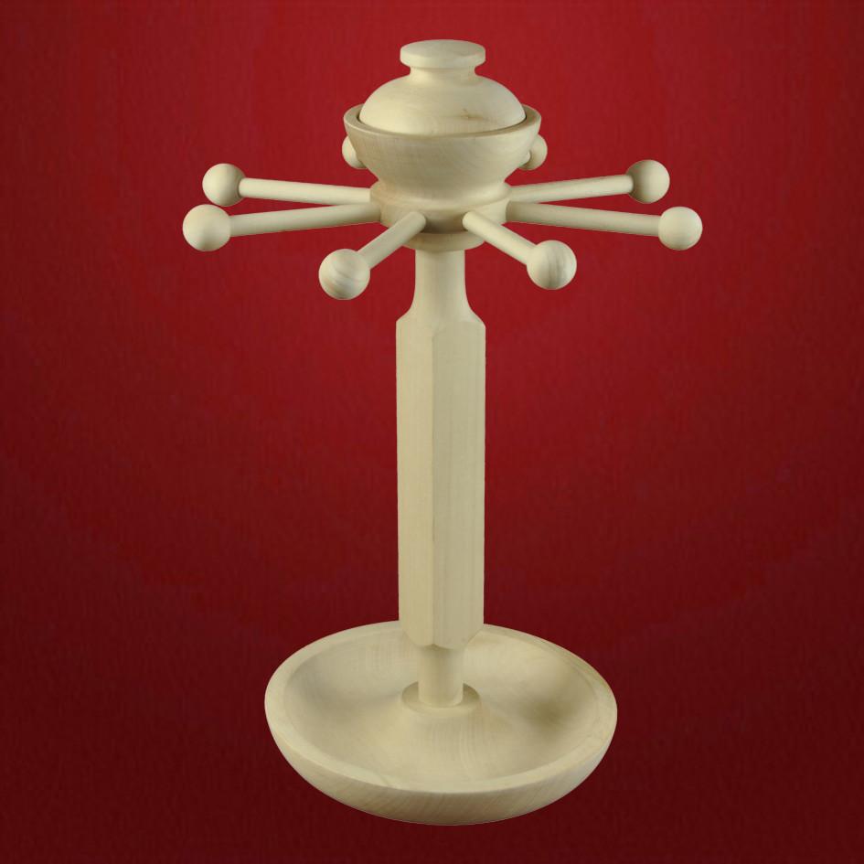 Schmuckständer Schmuckständer Lindenholz roh - Schnitzstube Stadlhofer Shop