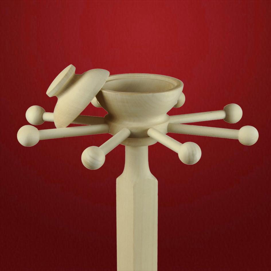 Schmuckständer Schmuckständer Lindenholz roh - Schnitzstube Stadlhofer Shop