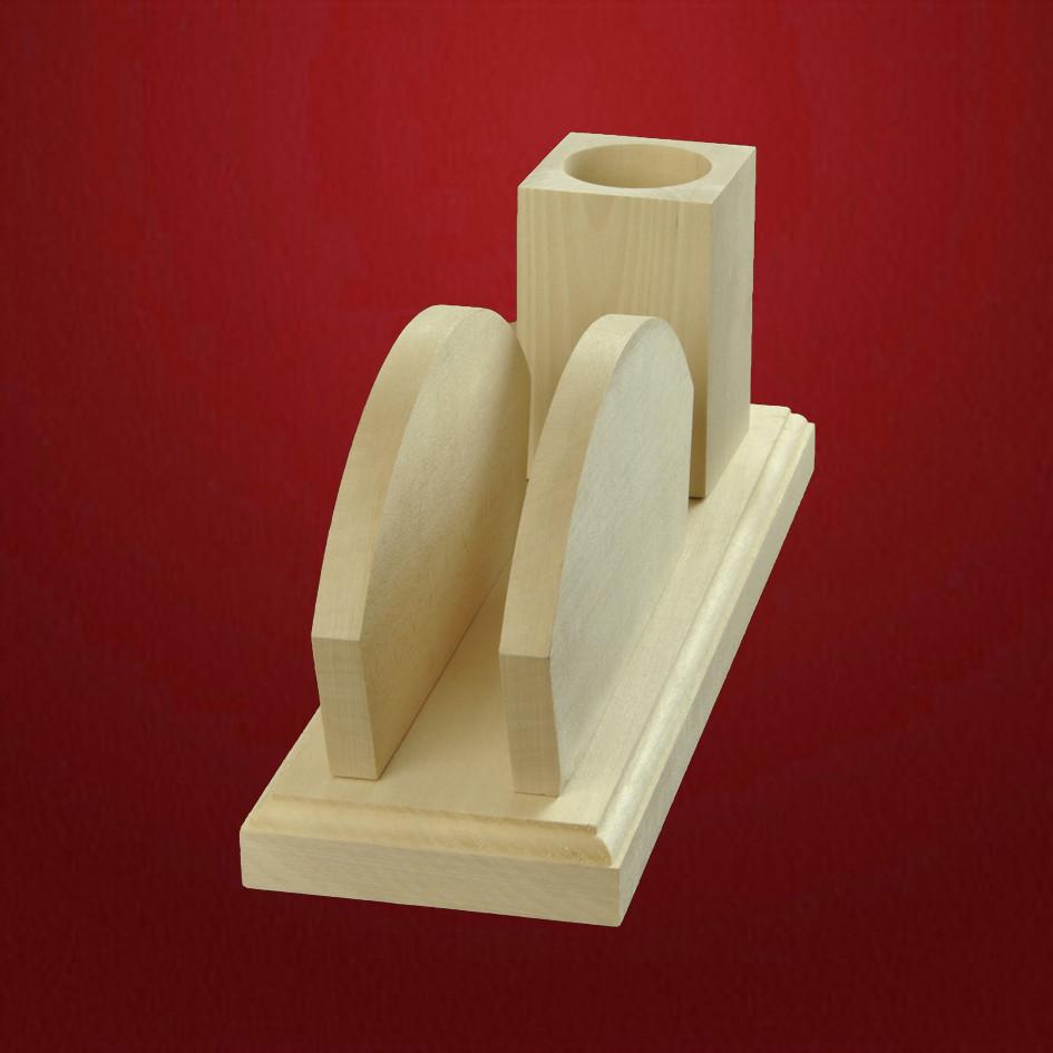 Schreibtischset Schreibtischset Lindenholz roh - Schnitzstube Stadlhofer Shop