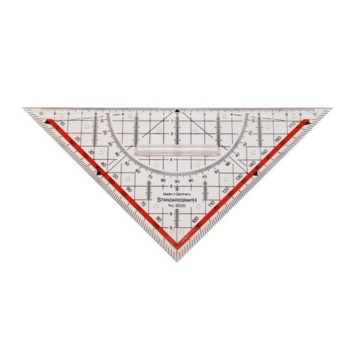 Geodreieck Groß mit Griff - Schnitzstube Stadlhofer Shop