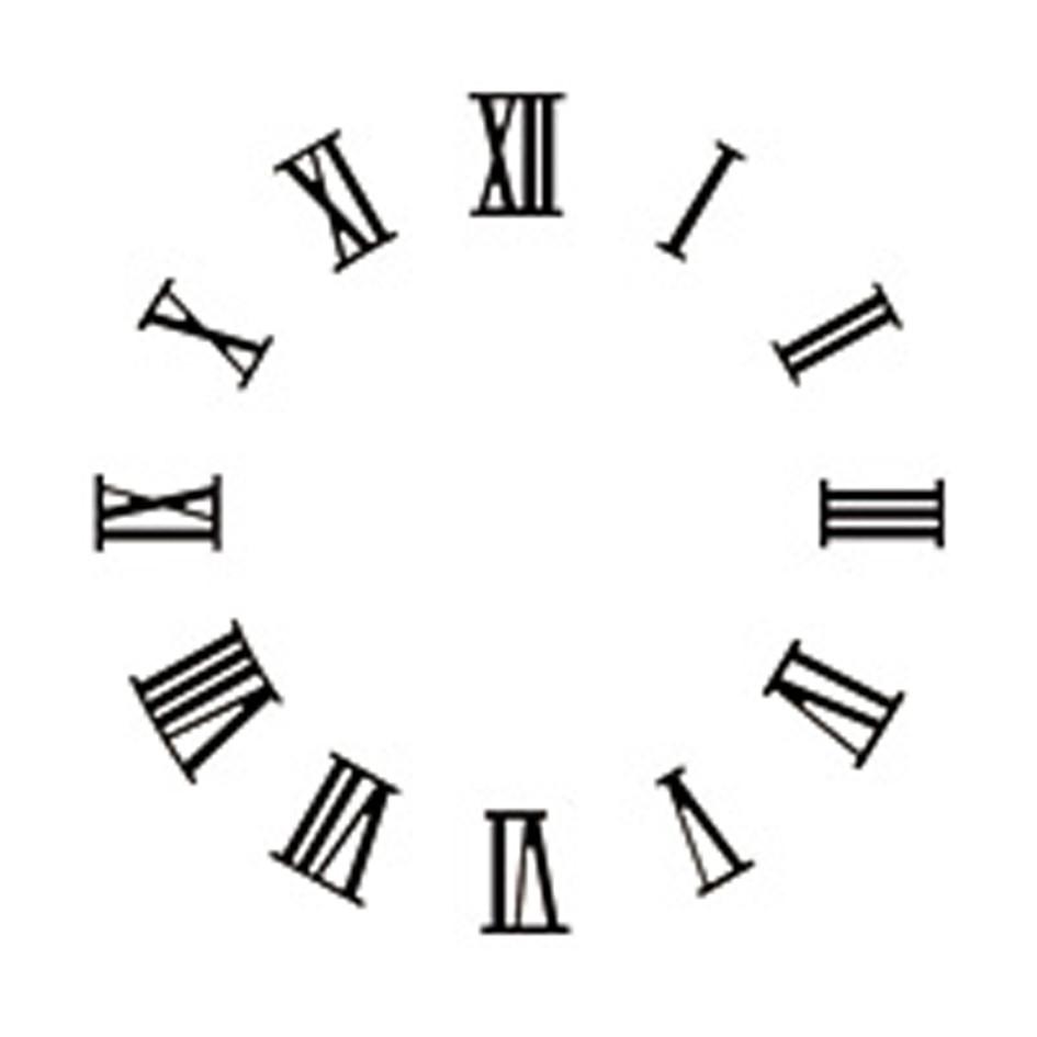 Zahlensatz, römisch, Messing Zahlensatz, römisch, Messing - Schnitzstube Stadlhofer Shop