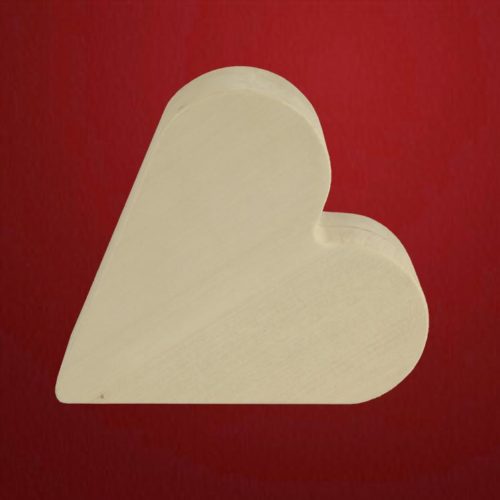 Schatulle Herz Lindenholz roh - Schnitzstube Stadlhofer Shop