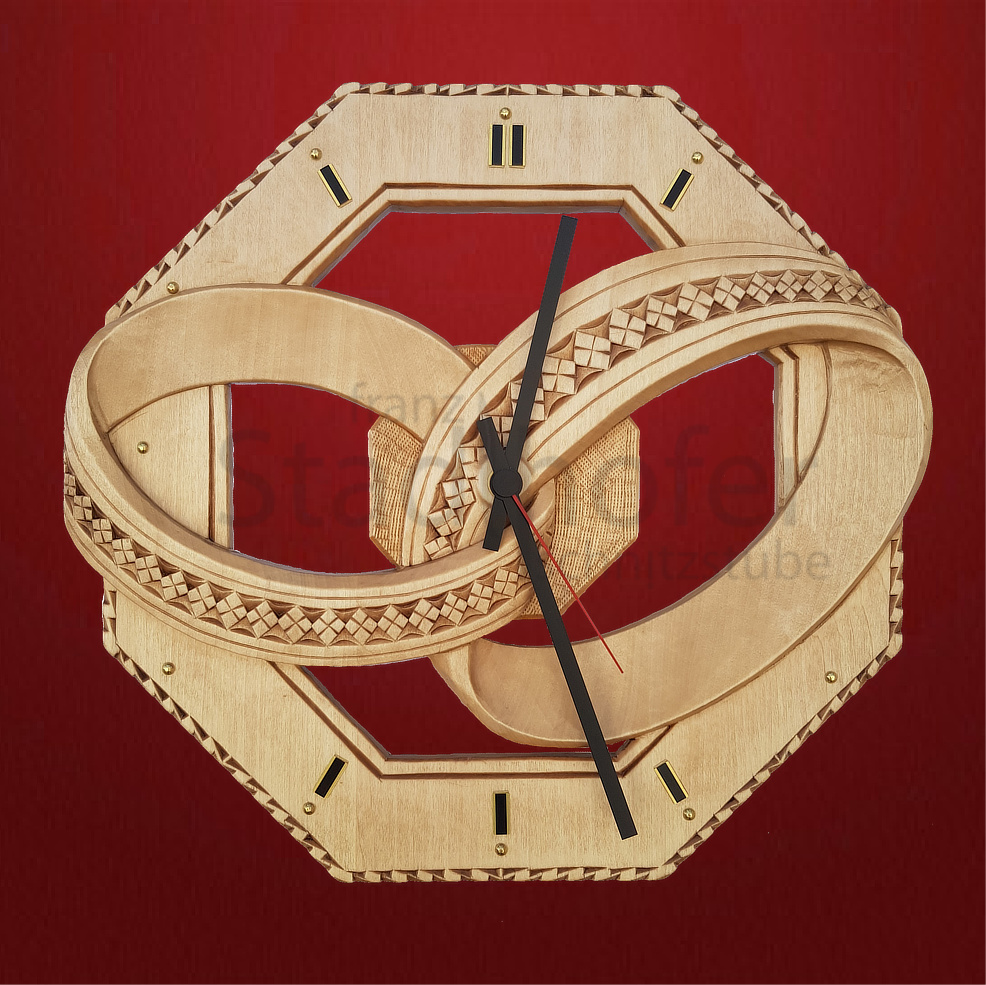 Set Hochzeitsuhr Set Hochzeitsuhr - Schnitzstube Stadlhofer