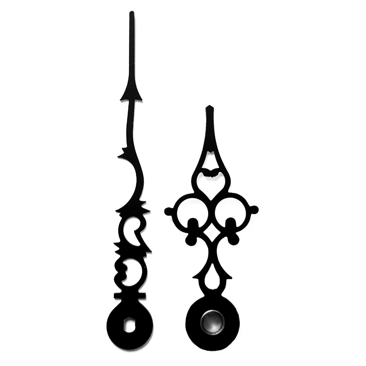 UZ 6115 Zeigerpaar verziert Zeigerpaar - Schnitzstube Stadlhofer